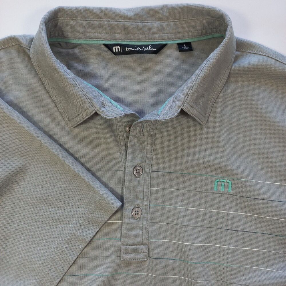 Travis Mathew Golf Men’s L Polo Shirt travismathew Indianwood Golf Country Club